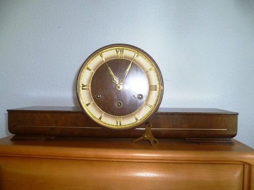 Lauffer vintage kaminuhr - vintage,