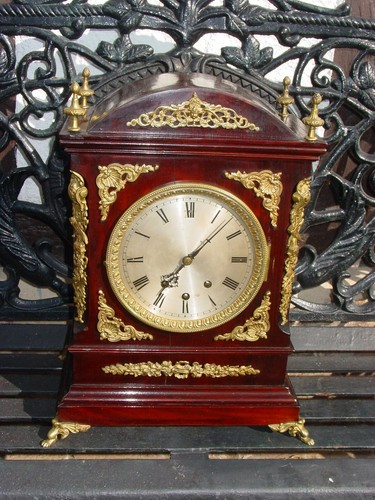 Englische mahagony bracket uhr - mahagony,