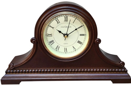 Mantel uhr wohnzimmer holz - mantel,
